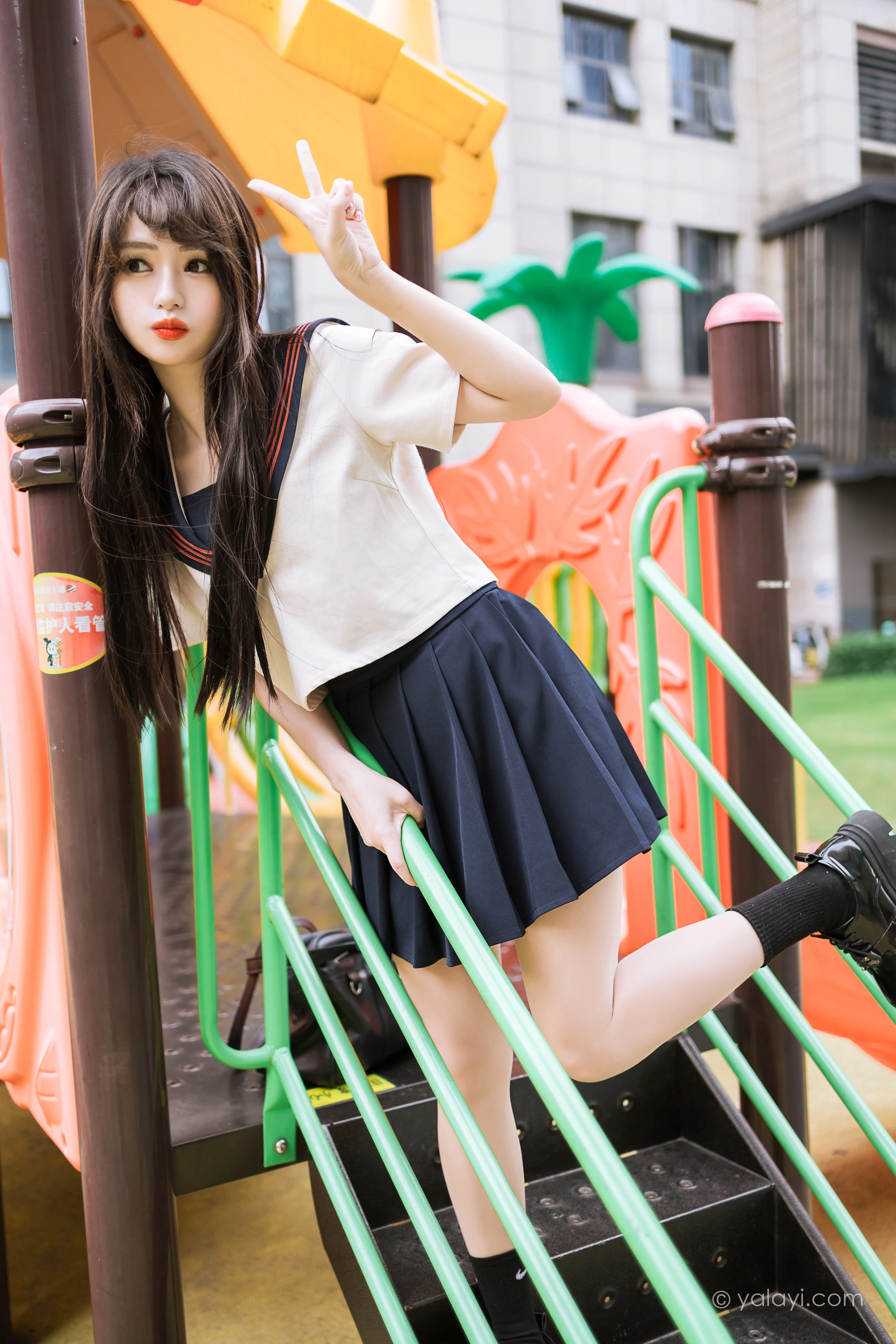 [YALAYI雅拉伊] 2023.06.19 NO.1041 jk制服 小亭 3